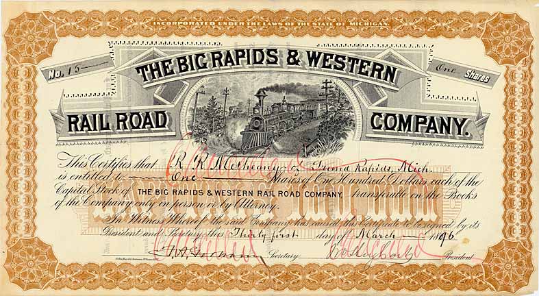 Big Rapids & Western Railroad