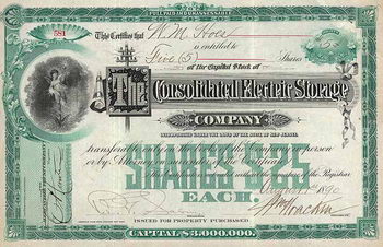 Consolidated Electric Storage Co.