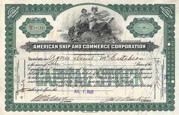 American Ship & Commerce Corp.