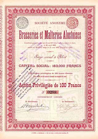 S.A. des Brasseries et Malteries Alostoises