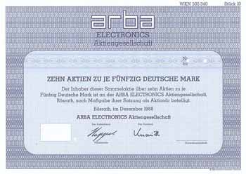 ARBA Electronics AG