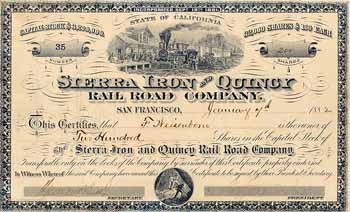 Sierra Iron and Quincy Railroad