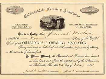 Colebrookdale Creamery Ass.