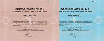 Renault Holding AG (2 Stücke)