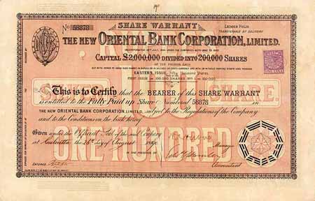 New Oriental Bank Corp.