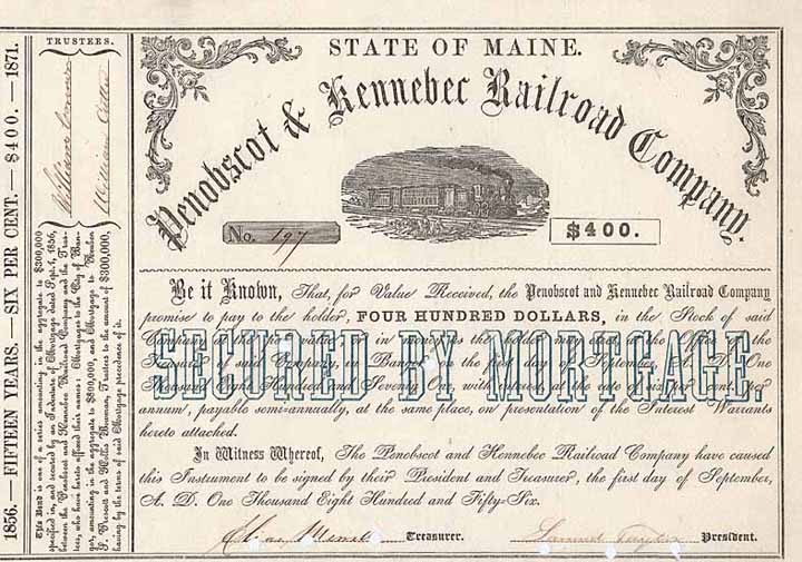 Penobscot & Kennebec Railroad