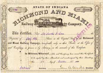 Richmond & Miami Railway