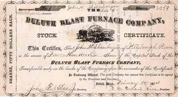 Duluth Blast Furnance Co.
