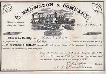 D. Knowlton & Company