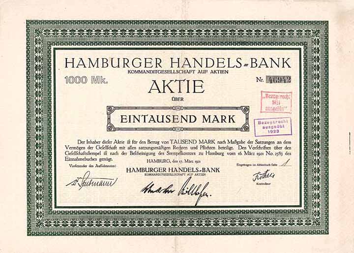 Hamburger Handels-Bank KGaA