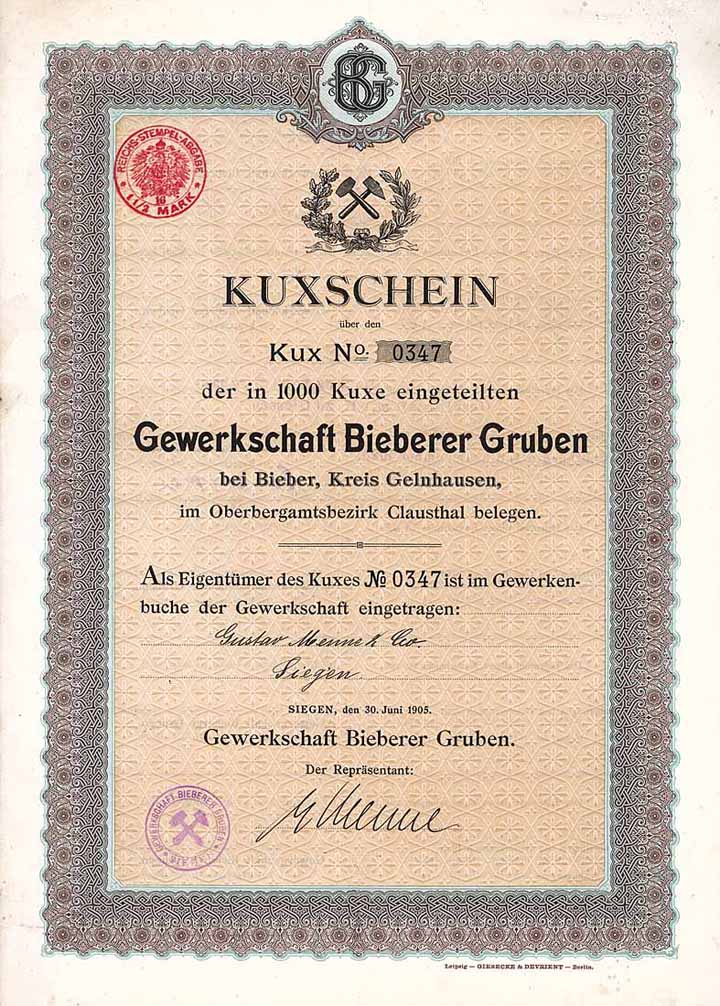 Gewerkschaft Bieberer Gruben