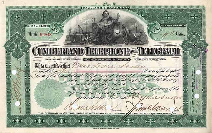 Cumberland Telephone and Telegraph Co.