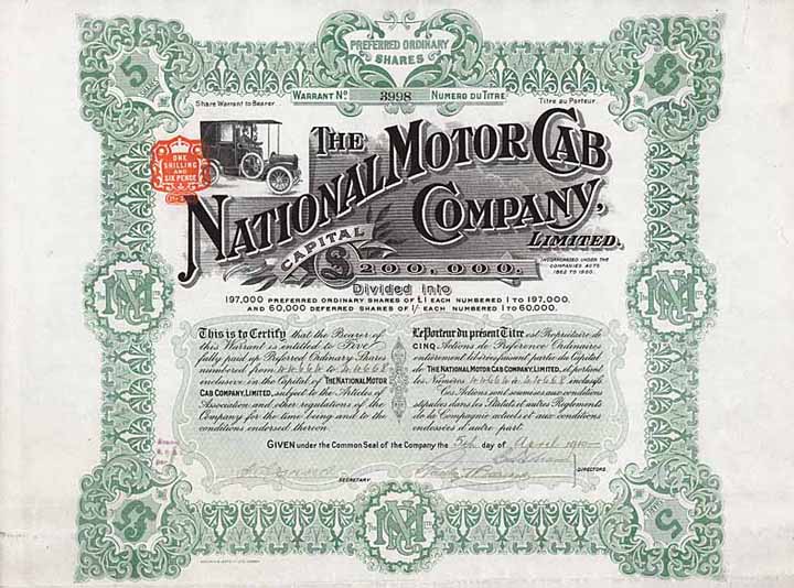 National Motor Cab Company, Ltd.