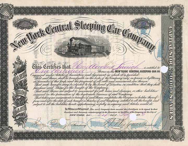 New York Central Sleeping Car Co.