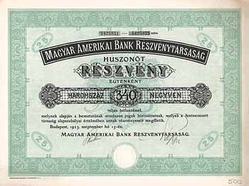 Ungarisch-Amerikanische Bank AG