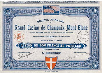 S.A. du Grand Casino de Chamonix-Mont-Blanc
