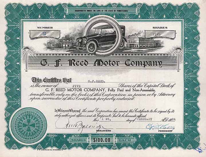 G. F. Reed Motor Co.