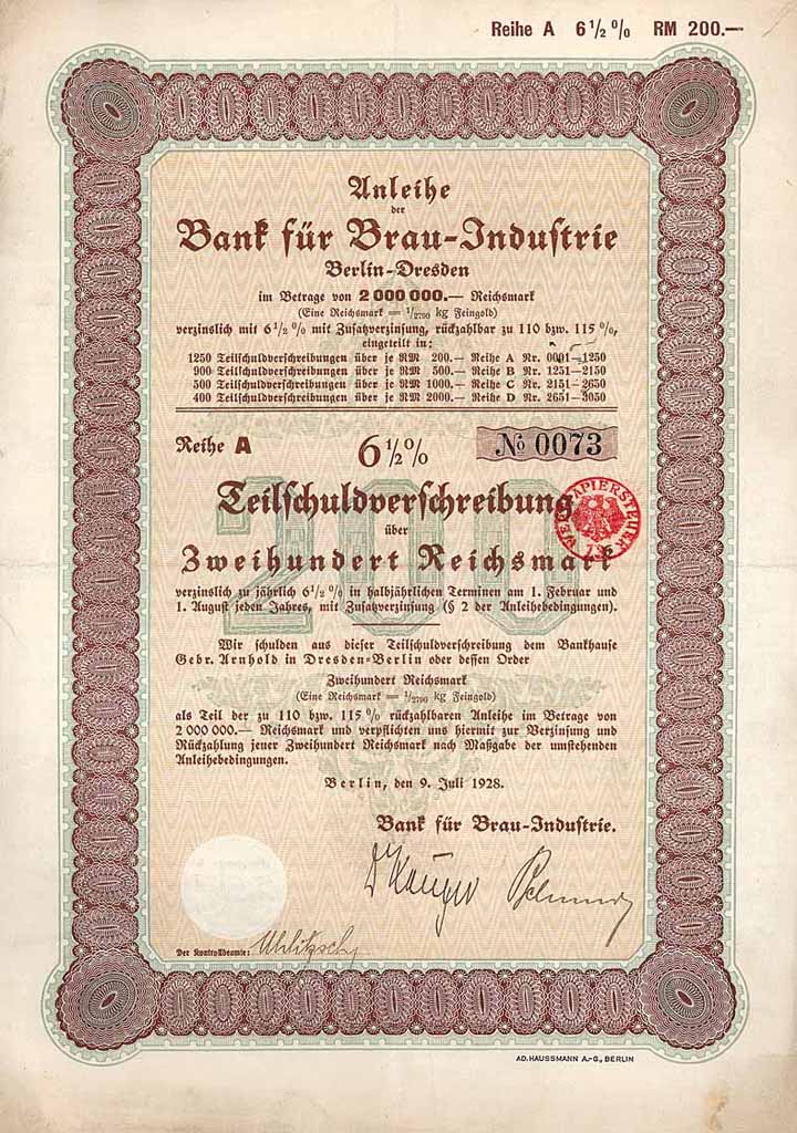 Bank für Brau-Industrie