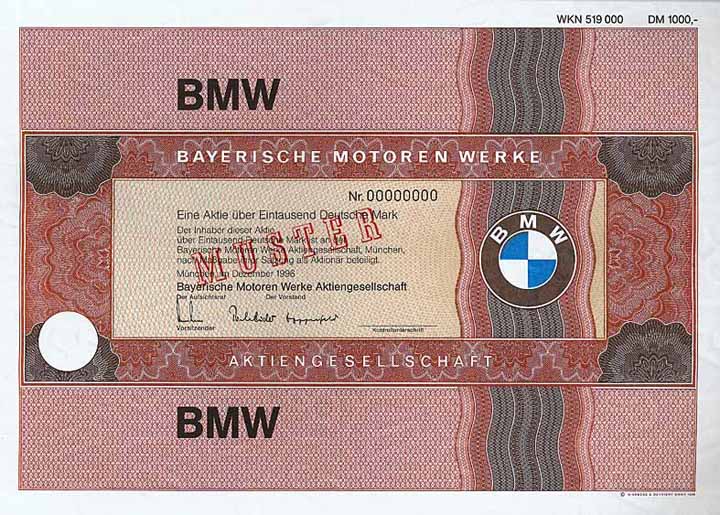 Bayerische Motoren Werke AG