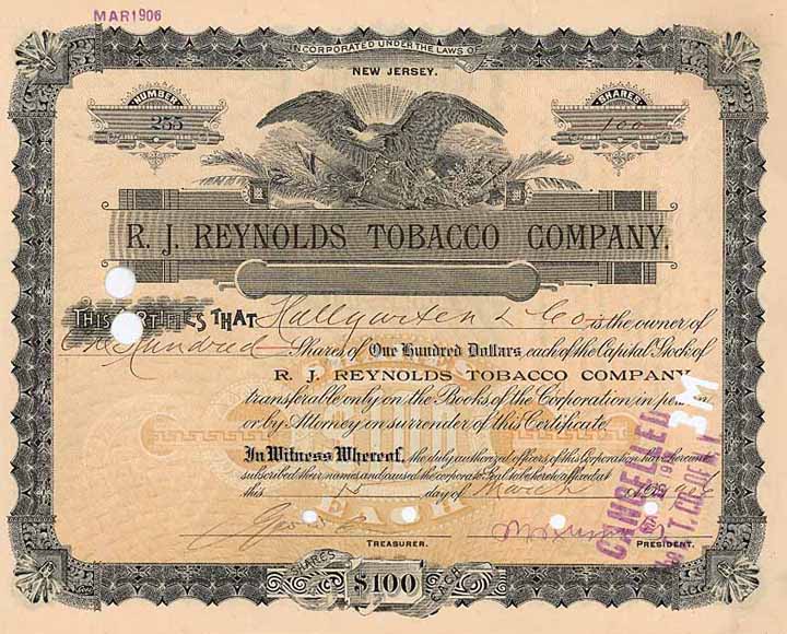 R. J. Reynolds Tobacco Co. (OU R.J. Reynolds)