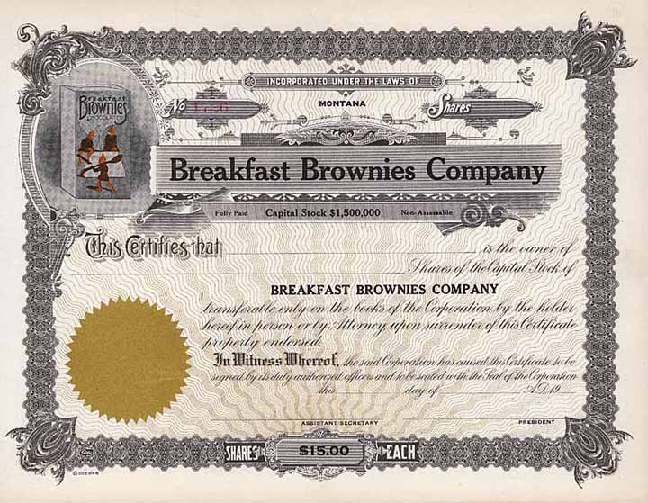 Breakfast Brownies  Co.