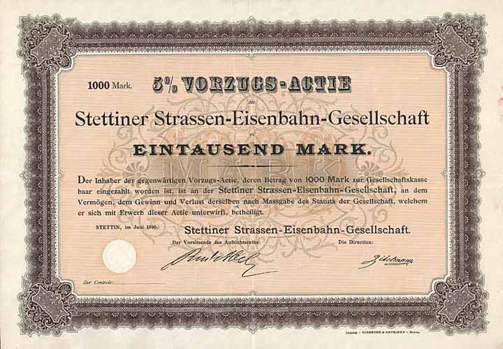 Stettiner Strassen-Eisenbahn-Gesellschaft