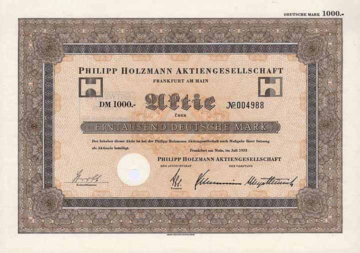 Philipp Holzmann AG