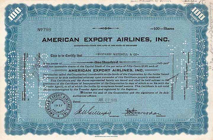 American Export Airlines Inc.