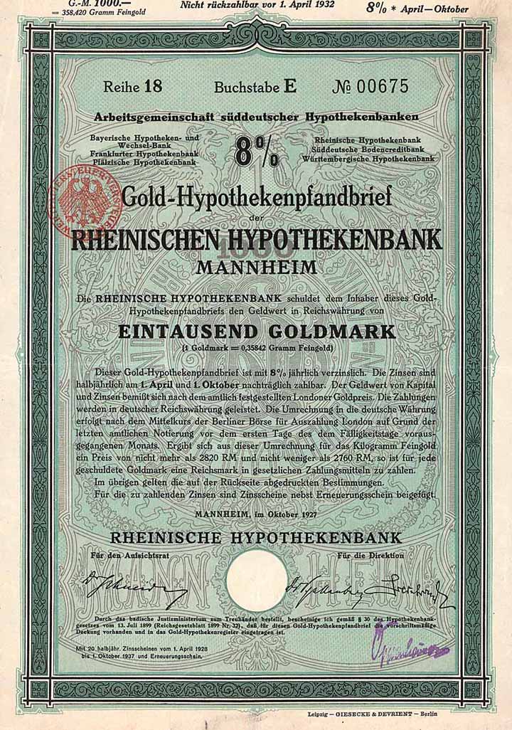 Rheinische Hypothekenbank