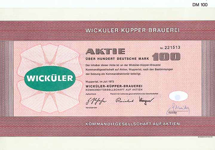 Wicküler-Küpper-Brauerei KGaA