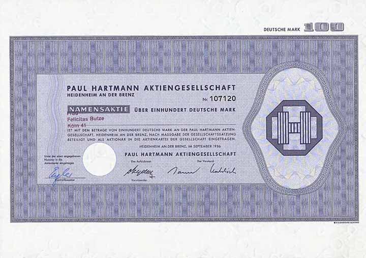 Paul Hartmann AG