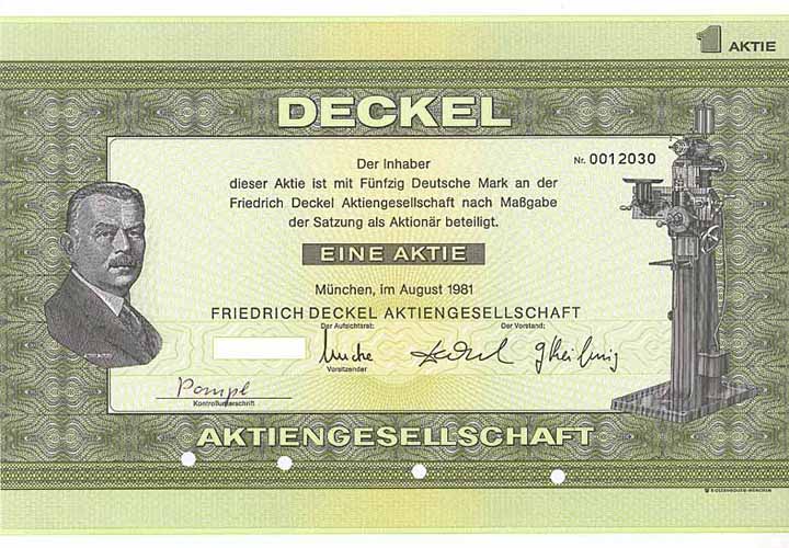 Friedrich Deckel AG