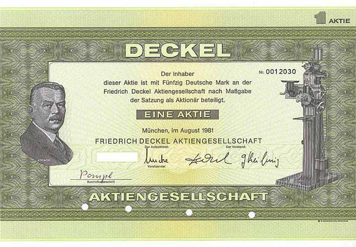 Friedrich Deckel AG