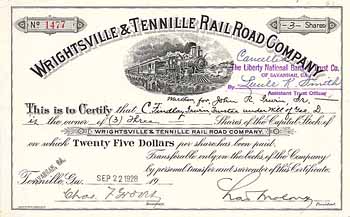 Wrightsville & Tennille Railroad