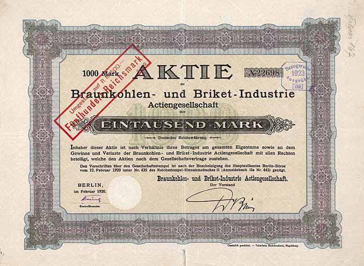 Braunkohlen- und Briket-Industrie AG