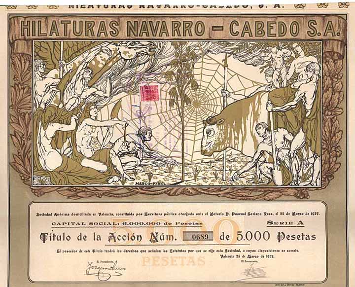 Hilaturas Navarro-Cabedo S.A.