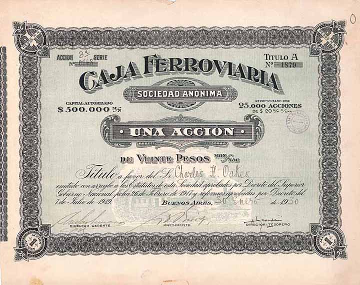 Caja Ferroviaria S.A.