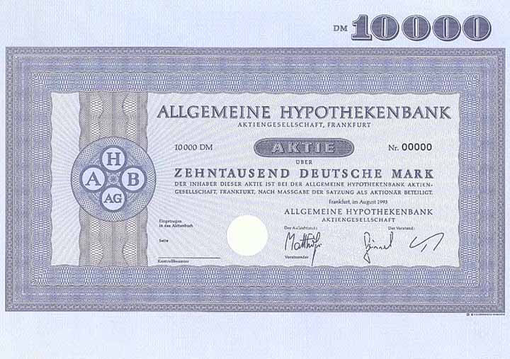 Allgemeine Hypothekenbank AG
