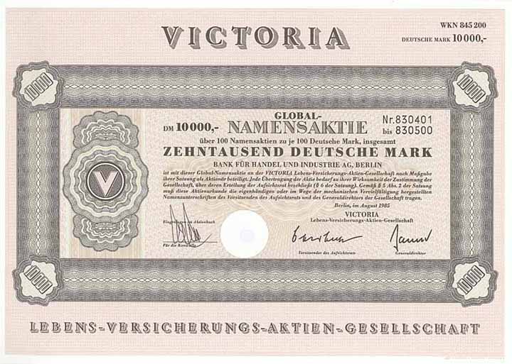 Victoria Lebens-Versicherungs-AG