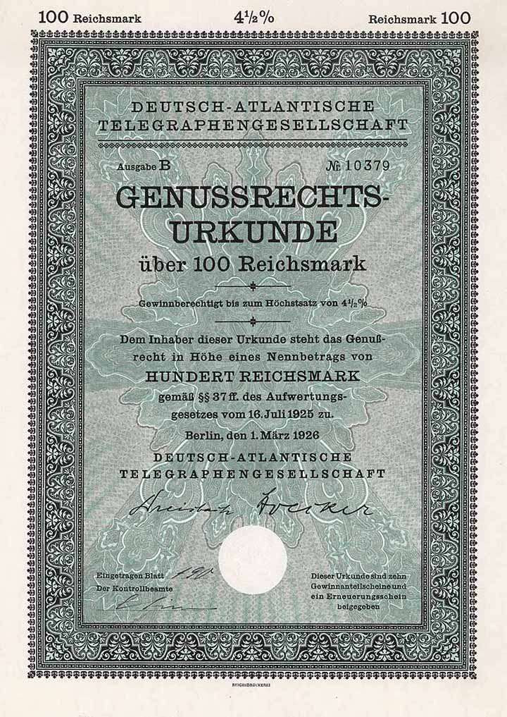 Deutsch-Atlantische Telegraphengesellschaft