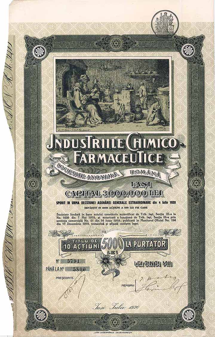 Industriile Chimico-Farmaceutice S.A.