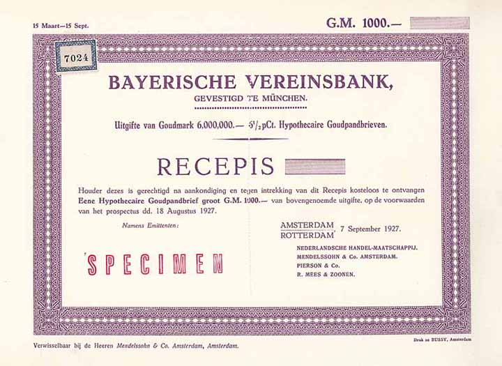 Bayerische Vereinsbank