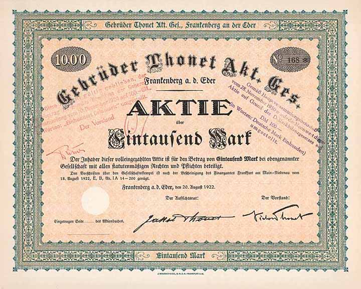 Gebrüder Thonet AG