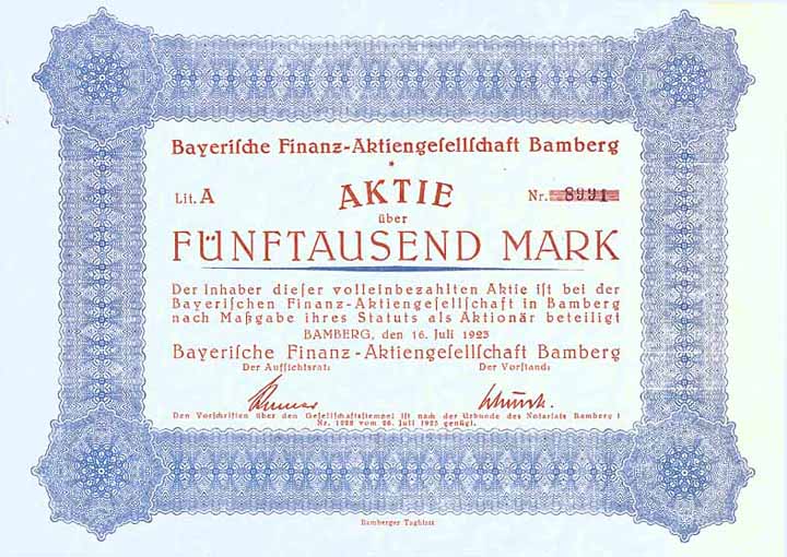 Bayerische Finanz-AG