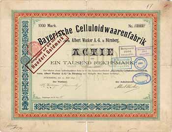 Bayerische Celluloidwaarenfabrik vorm. Albert Wacker AG