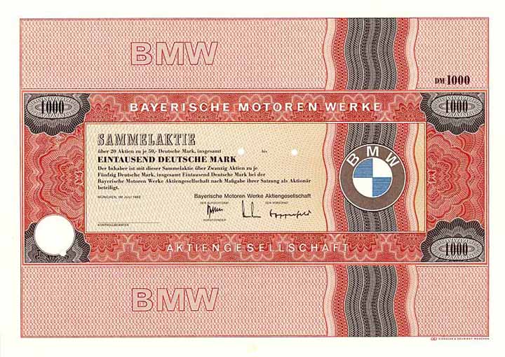 Bayerische Motoren Werke AG