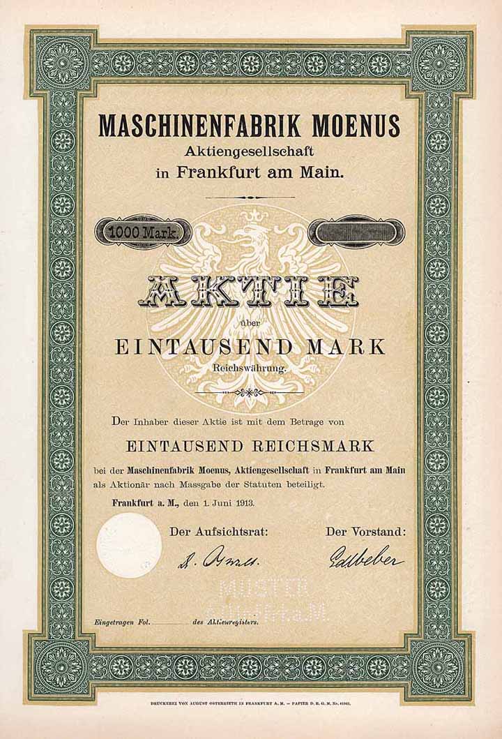 Maschinenfabrik Moenus AG