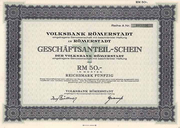 Volksbank Römerstadt eGmbH