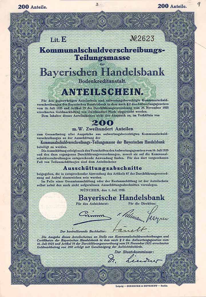 Bayerische Handelsbank