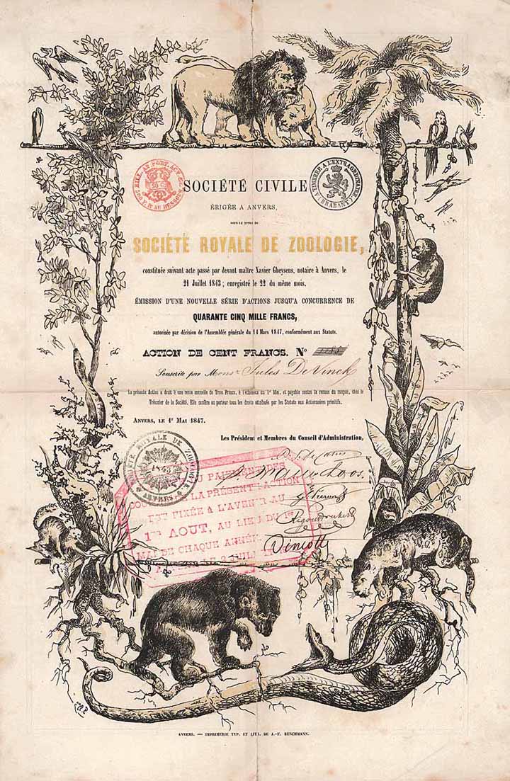 Société de Zoologie d'Anvers